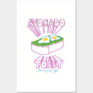 Avocado Toast Posters and Art